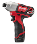 Milwaukee M12 12-Volt Cordless Brushed Impact Driver Kit